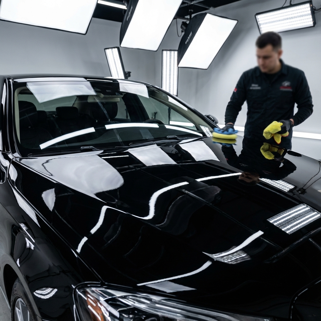黒い車の洗車方法|傷をつけずにピカピカに仕上げるコツ
