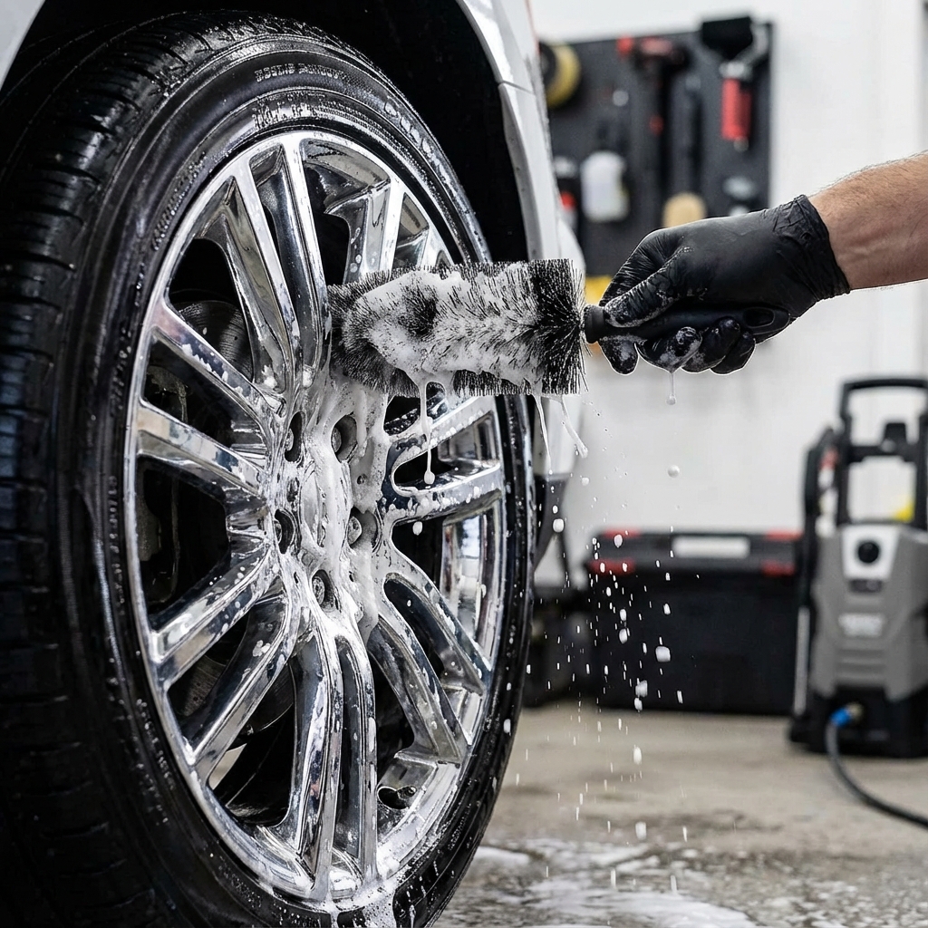 ホイール・タイヤの洗い方|足回りを綺麗に保つ方法